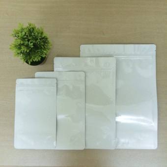 Túi zipper 2 mặt sữa, đựng trà, bột, bánh mứt, mỹ phẩm (Link 500gr - 1kg)