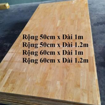 Mặt bàn gỗ , gỗ làm kệ , gỗ ghép KHÔNG THẤM NƯỚC [ GỖ THỊT 100%] gỗ ghép cao su làm kệ