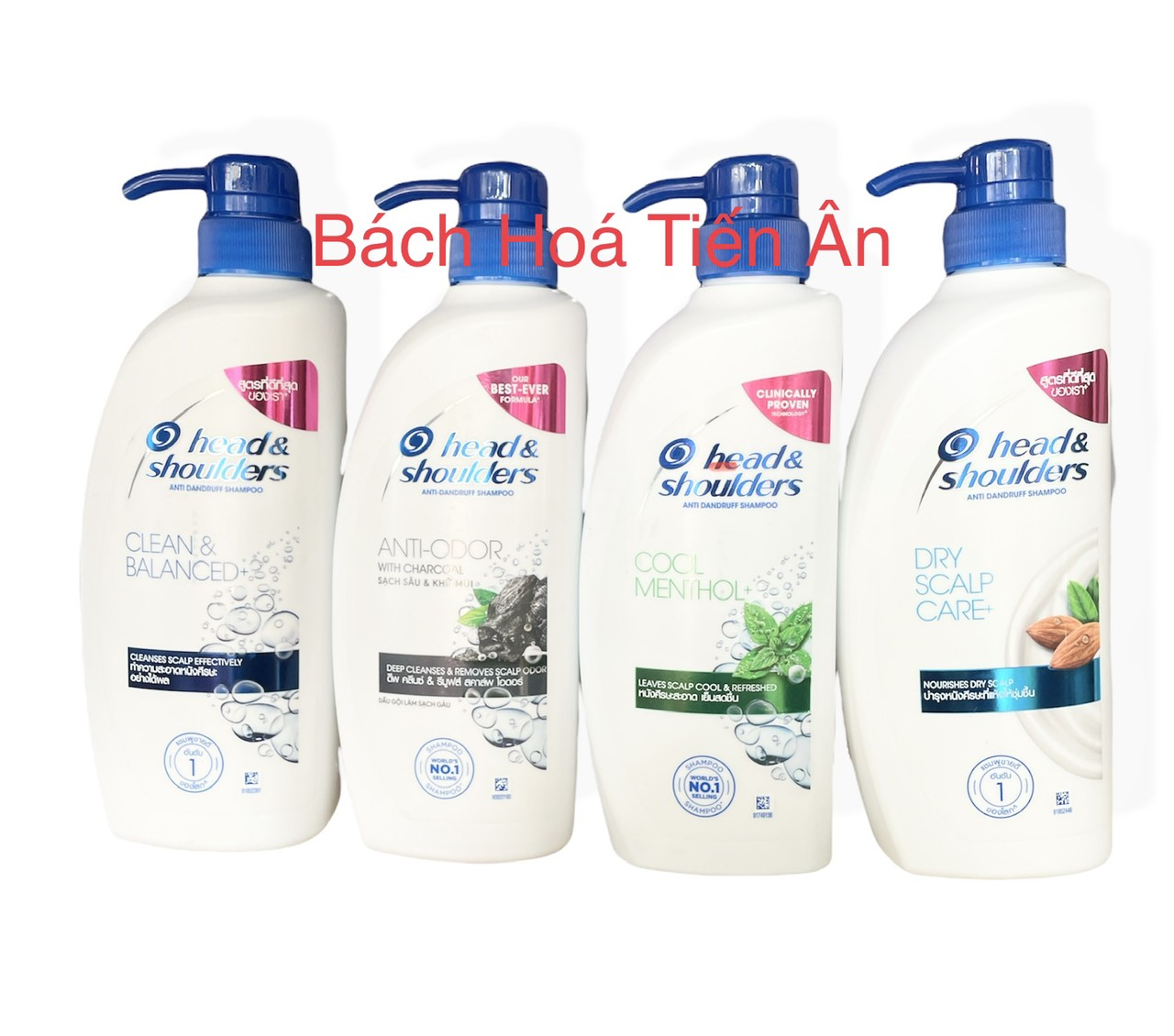 Dầu gội head and shoulder thailand 370ml