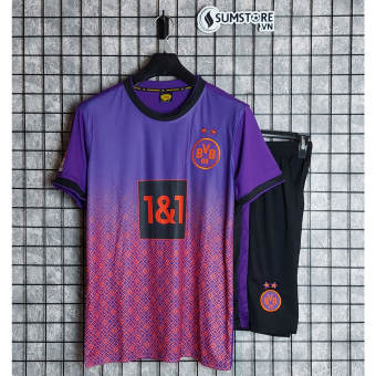 Quần Áo Đá Banh Dot Mun Tím SV - Đồ Đá Banh Nam Nữ 2022