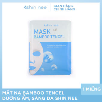 Mặt nạ Bamboo Tencel dưỡng ẩm, sáng da Shin Nee (1 miếng)