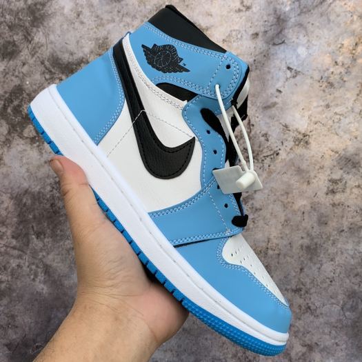 ۩┋☑  GIÀY thể thao JORDAN 1 CAO CỔ JD1 XANH DƯƠNG high blue mới nhấthot trend
