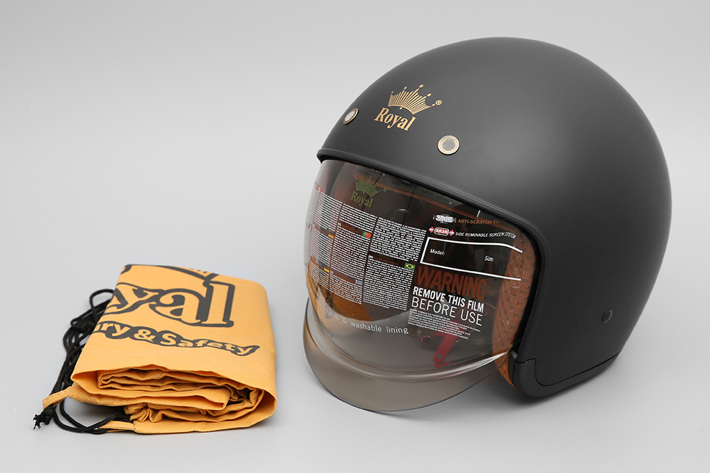 NÓN  BẢO   HIỂM   ROYAL M139 KÍNH ÂM LÓT nNÂU ,  THÁO  RỜI CÓ  ĐỦ  KÍCH   CỠ  M, L, XL, XXL (  ĐẶC  BIỆT  TẶNG  BALO RÚT )