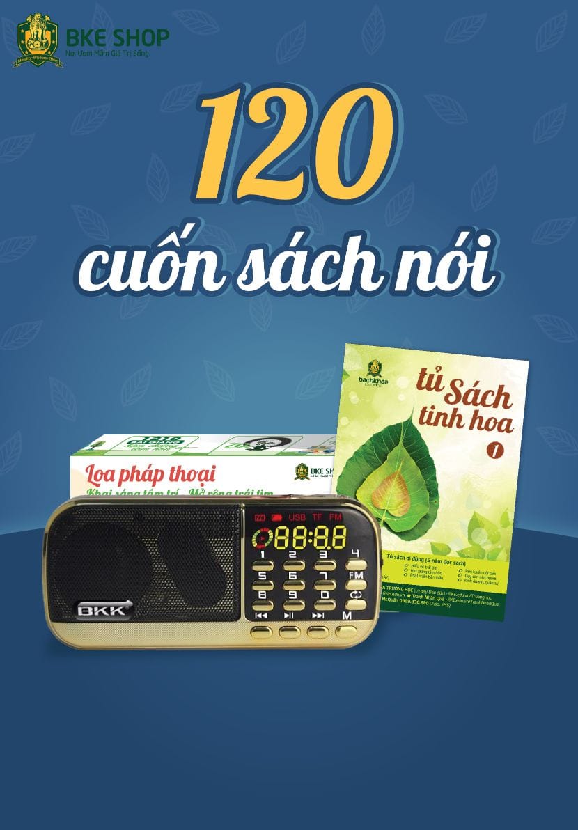 Loa đài pháp thoại 120 sách nói- viện đào tạo bách khoa