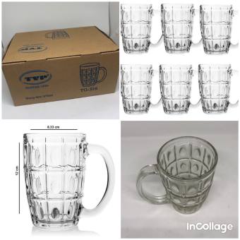 🍺 COMBO Bộ 6 ly thủy tinh 316 VIỆT NAM uống bia 375ML