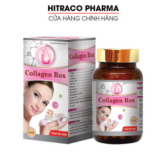 Viên uống đẹp da Collagen Rox giảm nám, sạm da, chống lão hóa, ngừa nếp nhăn - Hộp 60 viên