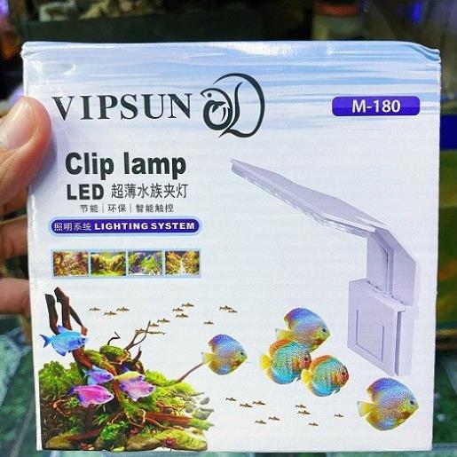 Đèn led kẹp siêu mỏng vipsun m-180