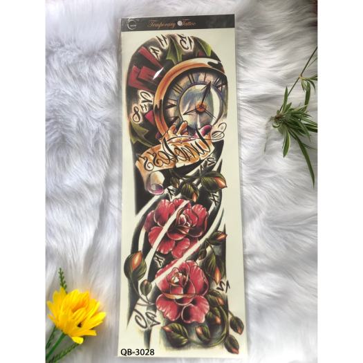 Hình Xăm Dán Kín Tay, Nửa Lưng-hình xăm cá chép hóa rồng