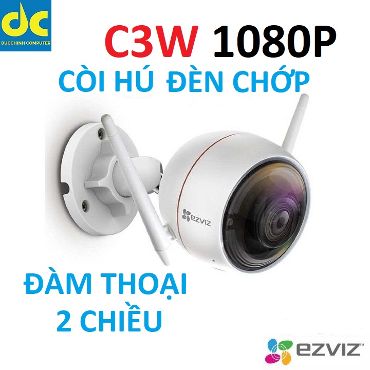 Camera IP chống nước Ezviz CS-CV310 (C3W) 1080P Tích hợp đèn chớp và còi báo động-Tùy chọn thẻ nhớ-Camera ngoài trời,camera giám sát,camera an ninh,camera trong nhà,camera wifi
