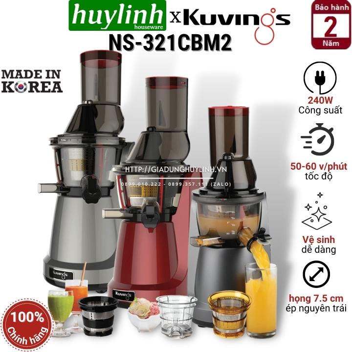 Máy ép trái cây tốc độ chậm kuvings ns-321cbm2 - hàn quốc
