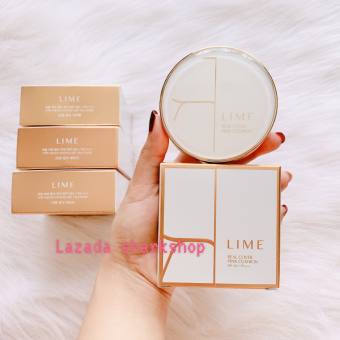 Phấn nước siêu che phủ Lime Real Cover Pink Cushion Trắng SPF50+ PA+++