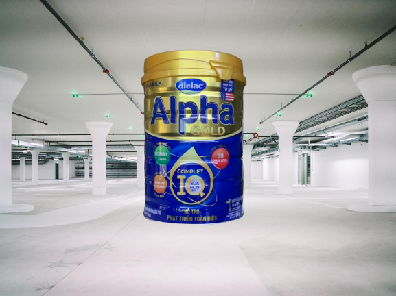 Sữa bột dielac alpha gold iq 1 850g