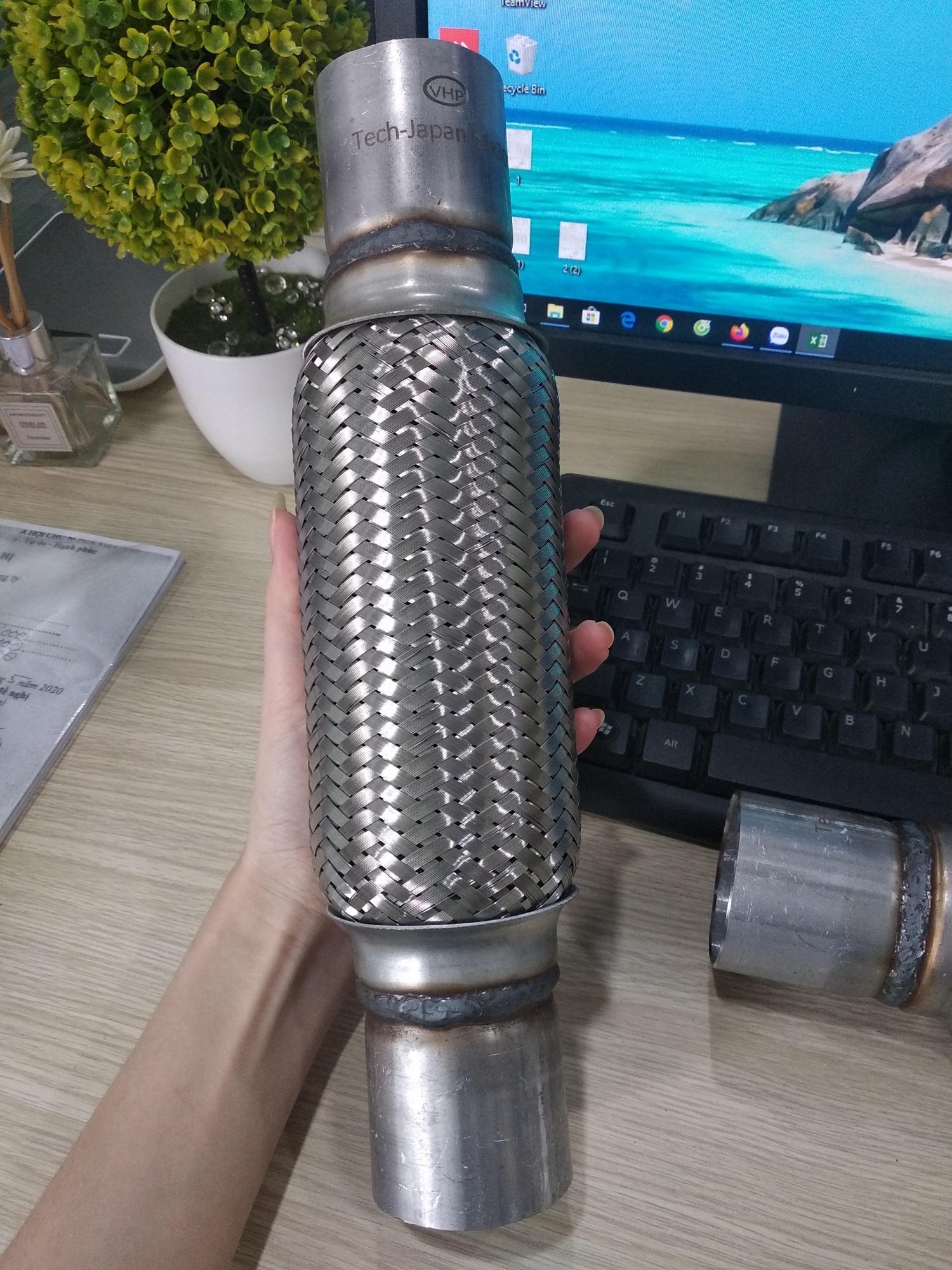 Ruột gà dùng cho xe tải 1t4 - 2t5 ống 4 lớp loại tốt
