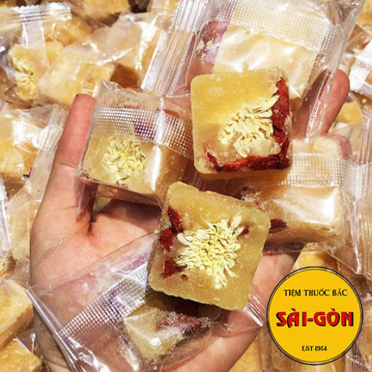 sỉ 50 viên trà Hoa cúc Đường Phèn Mật Ong