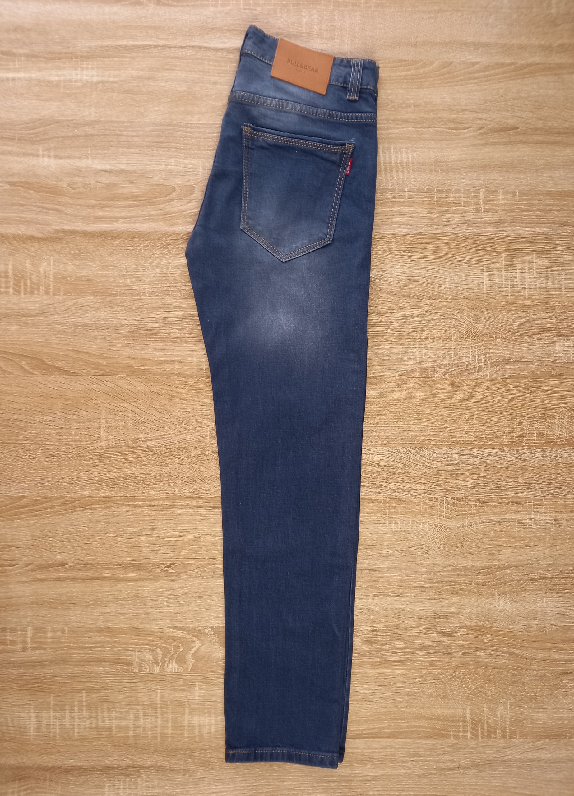 Quần jean nam co giãn dáng đẹp ống đứng xanh tím jean nam co gian