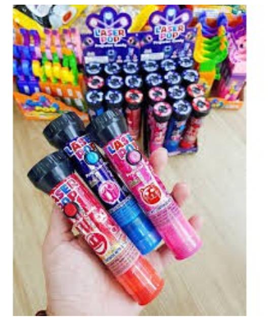 Combo 3 chiếc Kẹo đèn pin Laser Pop siêu hot ạ