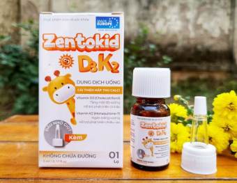 Vitamin D3K2 Mk7.Giúp Bé Hấp Thu Canxi Tối Đa