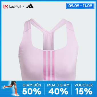 adidas Tập luyện Áo Bra Tập Luyện Medium Support Powerimpact Nữ Màu tím HM1081
