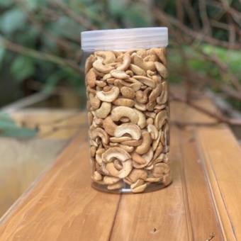 Hạt điều vỡ đôi sạch vỏ rang chín nguyên vị 500gr