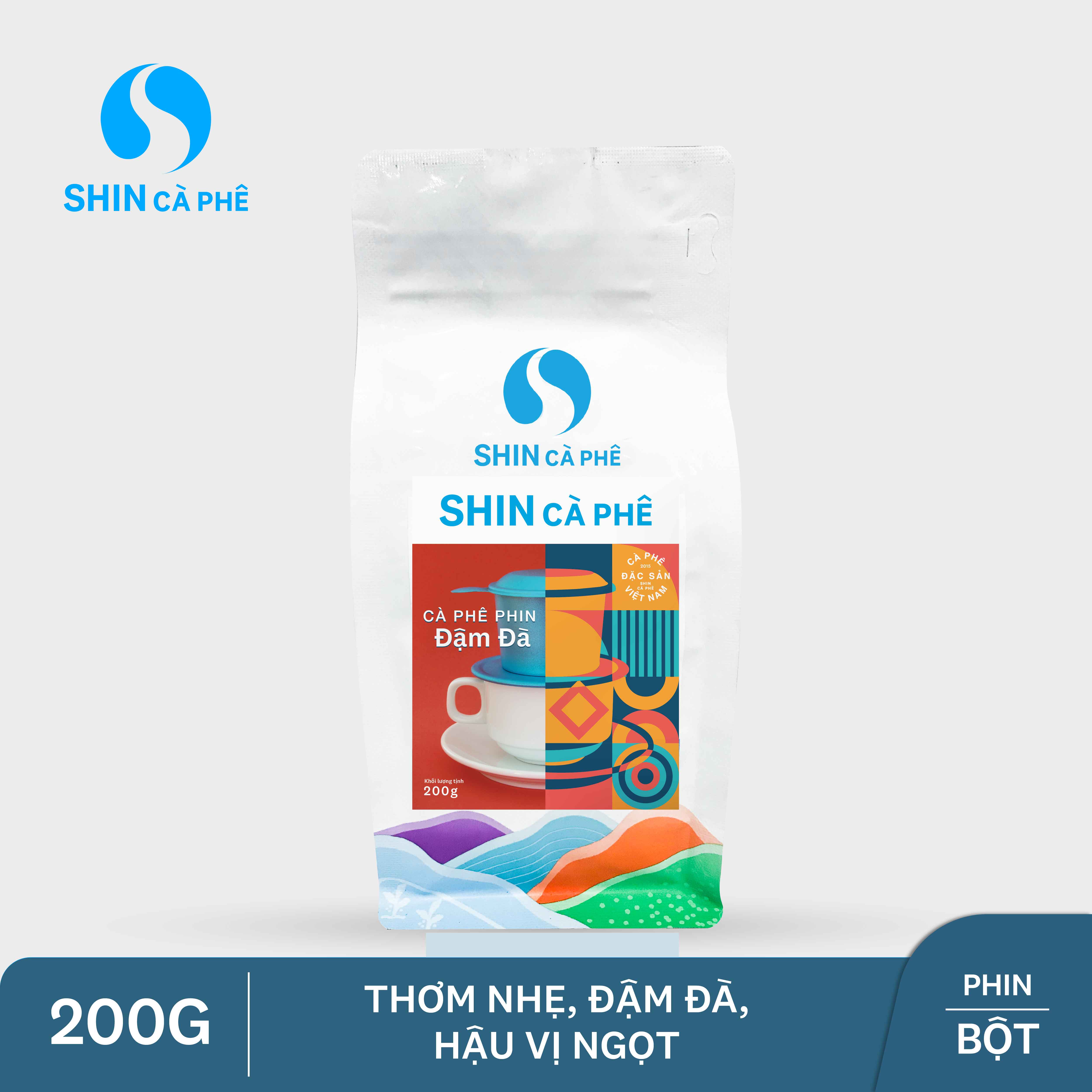 SHIN Cà Phê - Phin Đậm Đà 200gr - Cà Phê Pha Phin