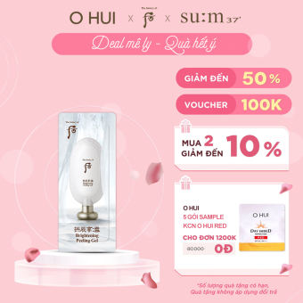 10 gói Sample Mặt nạ tẩy tế bào chết Whoo - Whoo Brightening Gel