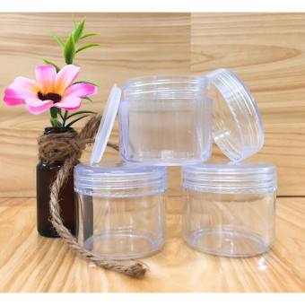 Hủ nhựa trong 30ml, hủ chiết màu, hũ nhựa 2 nắp