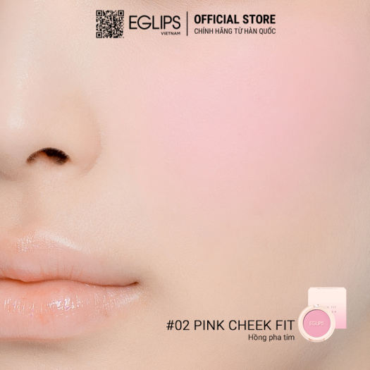 Phấn má hồng Eglips Cheek Fit Blusher (Có chọn màu)