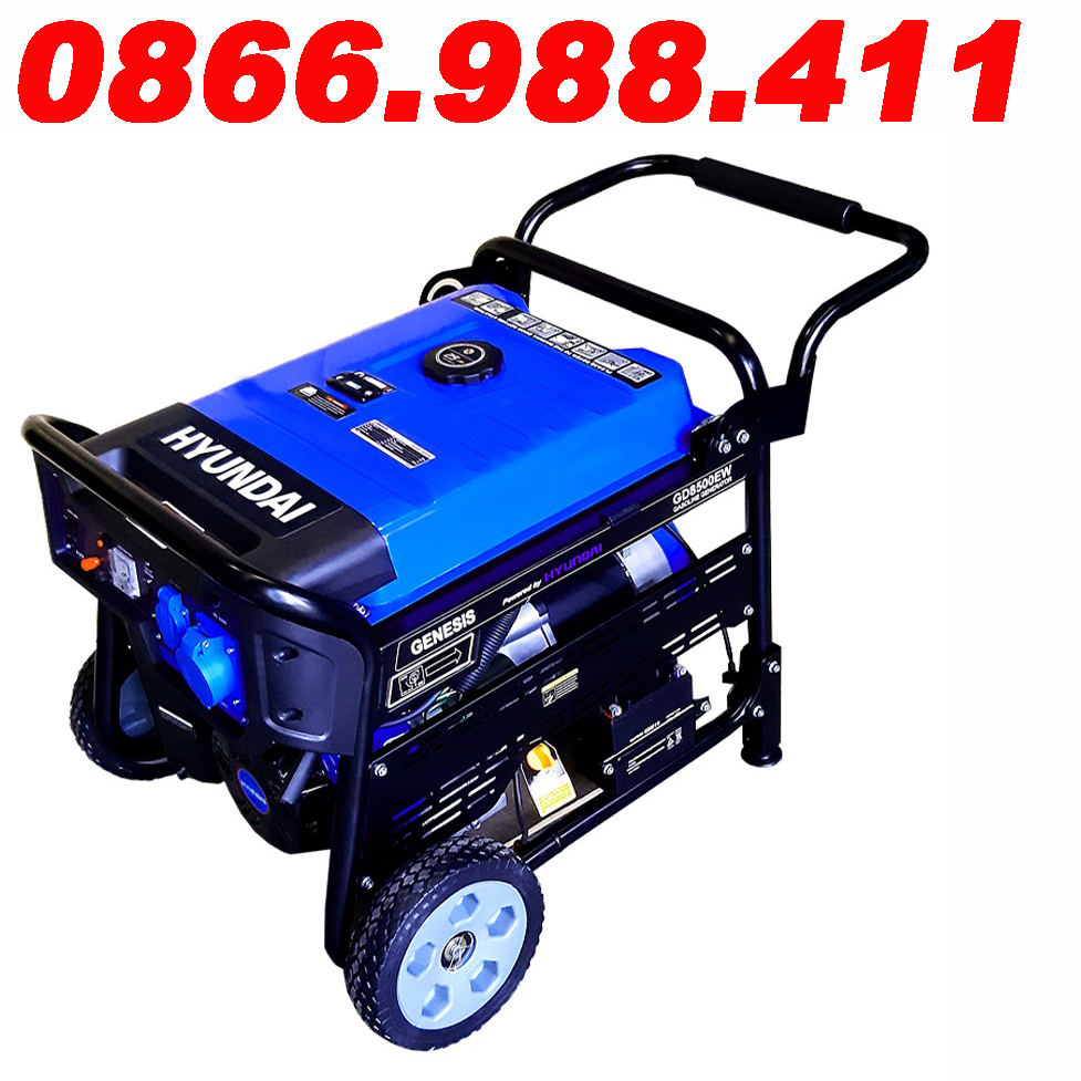 Máy phát điện chạy xăng 7kw genesis gd8500ew đề