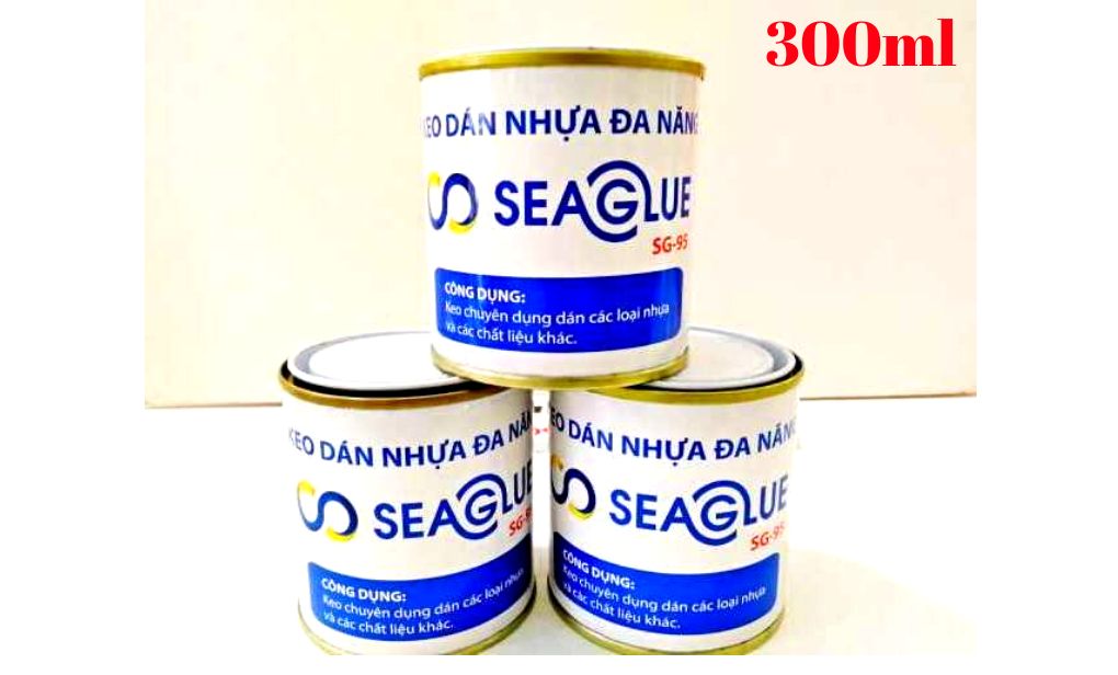 [HCM]Combo 3 Keo dán vá nhựa chống thấm siêu dính Seaglue SG-95 300ml