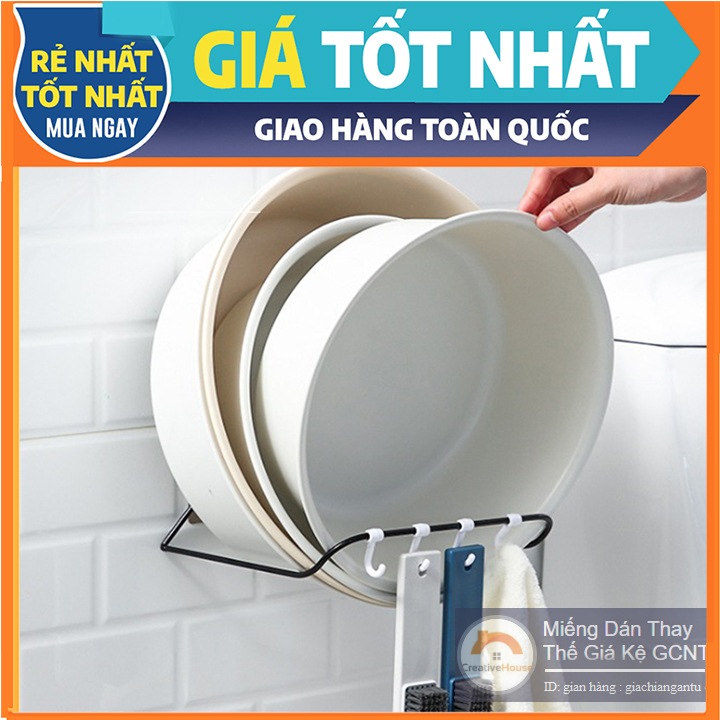 Móc treo , gác chậu nhà tắm chắc chắn có thể gấp lên khi không dùng