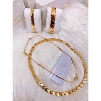 Vòng Hỗ Trợ Điều Hòa Huyết Áp SAKURA (Tay và Cổ) Nội Địa Nhật Bản