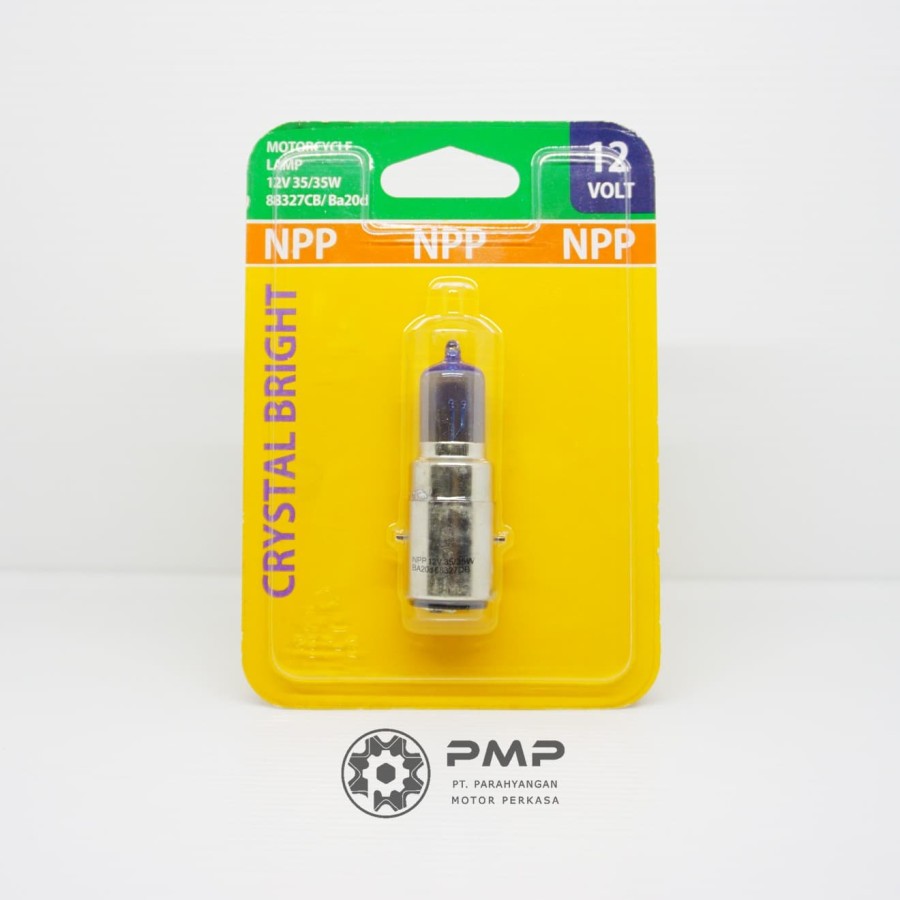 NPP Lampu Motor Bohlam Halogen Lampu depan 88327cb 12v 35/35W Kaki 1 Harga  28,860 Ringgit*Penghantaran Percuma