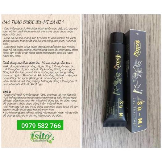 Cao thảo dược Sumi - Chăm sóc sức khỏe răng miệng an toàn và hiệu quả