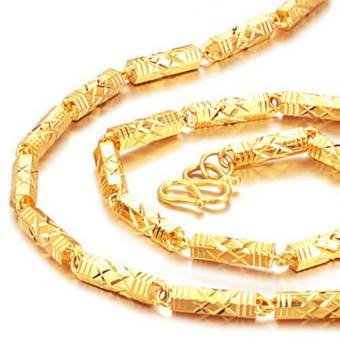 Dây chuyền nam mạ vàng 18K