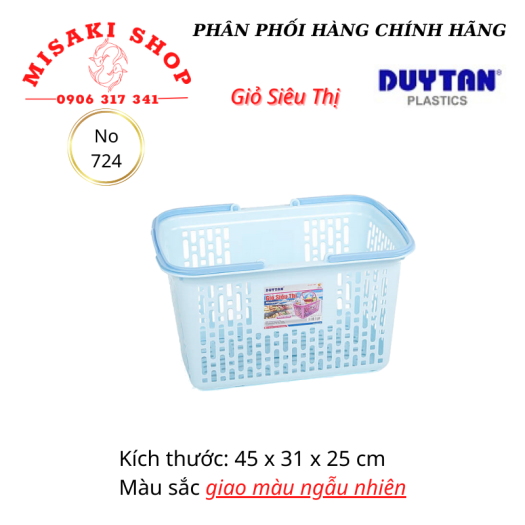Combo 05 Giỏ Siêu Thị DT724 Duy Tân | MISAKISHOP