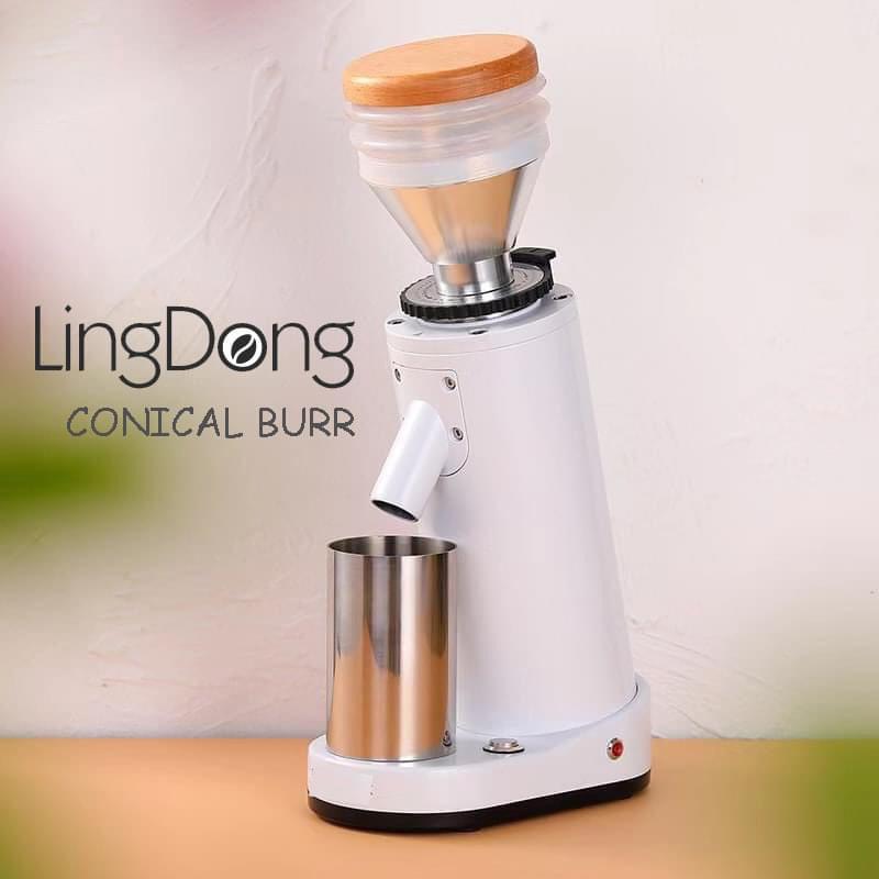 Máy xay cafe Lingdong 017 Trắng