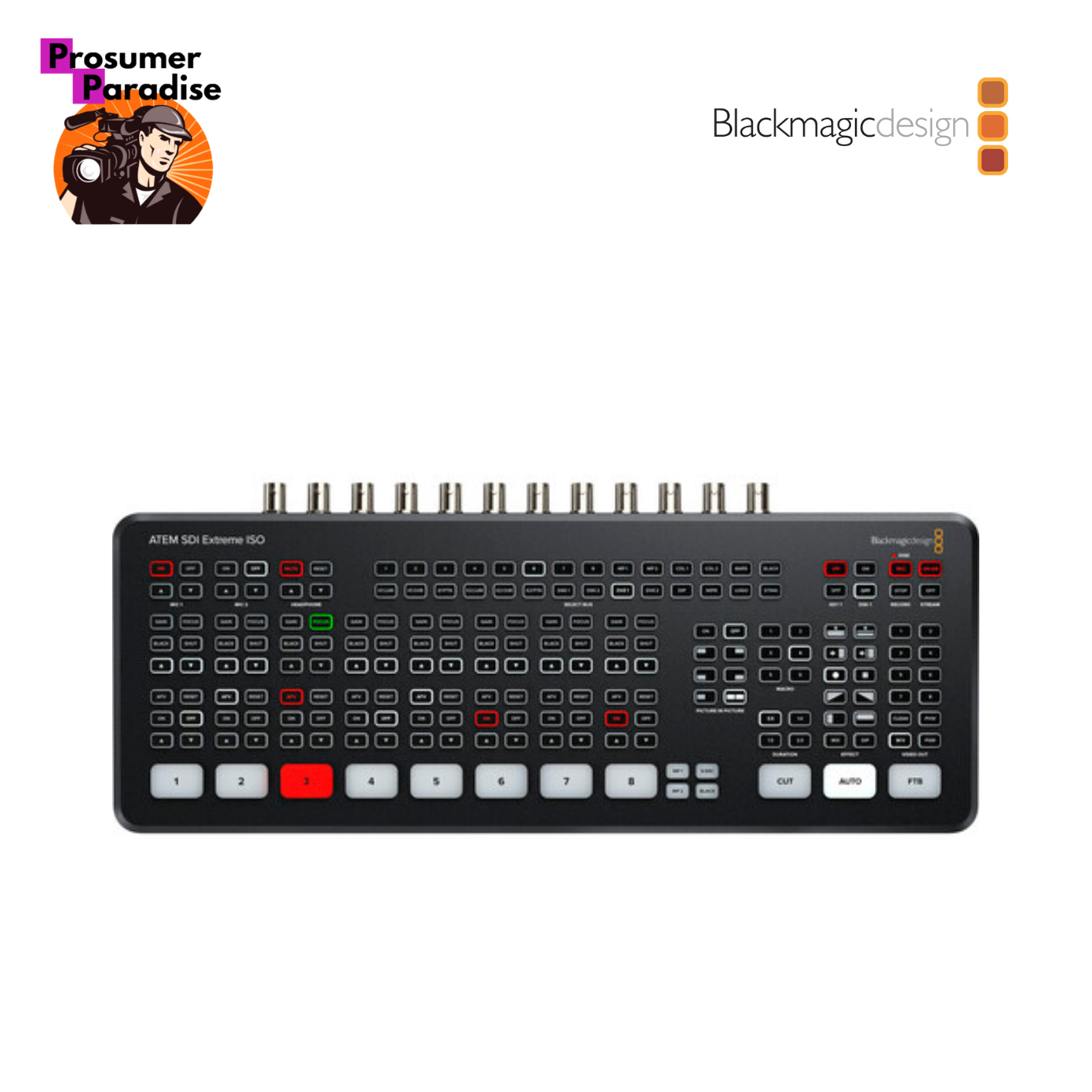 【Blackmagic Design】 ATEM Mini Pro Blackmagic Design ATEM Mini Pro HDMI Live Stream Switcher | Lazada