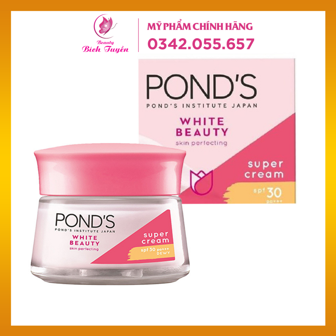 Kem pond's dưỡng da trắng hồng rạng rỡ ban ngày spf 30+ 30g