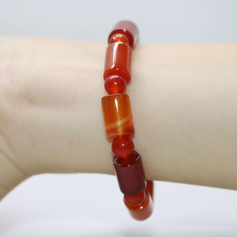 Vòng Tay Đá Đốt Trúc - Hàng Loại 1 - TẶNG kèm dây sâu vòng dự phòng không vừa tay - Đá tự nhiên cao cấp