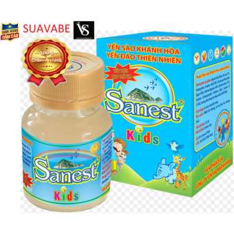 Bộ 06 hũ yến sào Sanest khánh hòa cao cấp dành Cho Em Bé