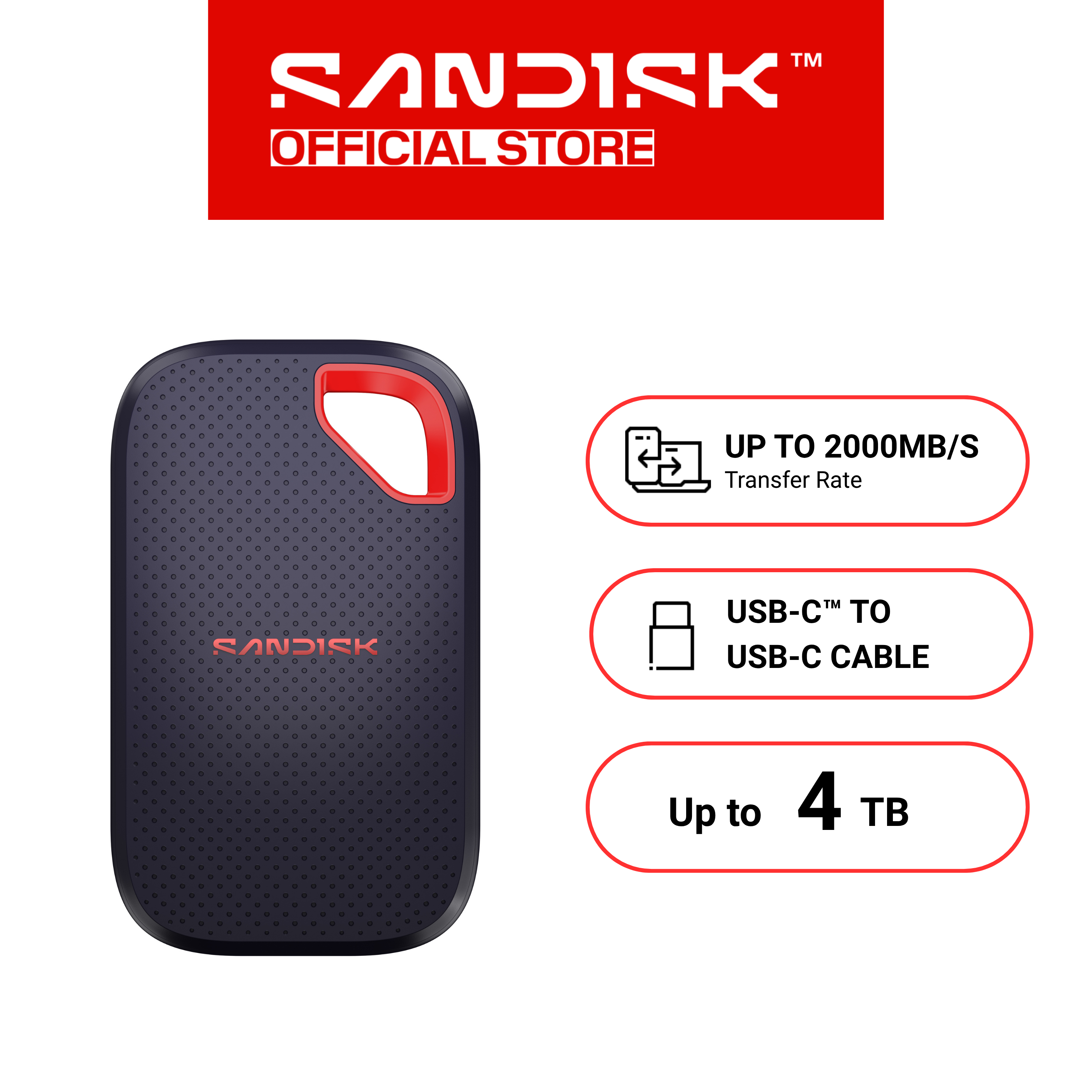SanDisk® Extreme Portable SSD E61 | Lazada Singapore