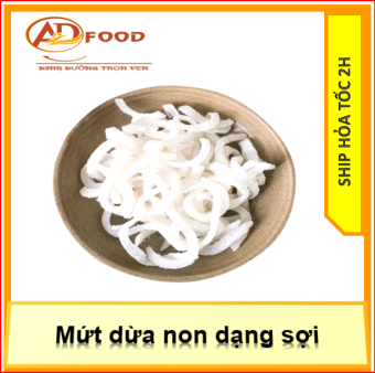 Mứt dừa non dạng sợi Bến Tre gói 100g