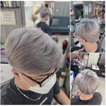 Màu Nhuộm Xám Khói Sáng Tplus, AP 8.11 Light Blonde Ash Cần Tẩy Tóc