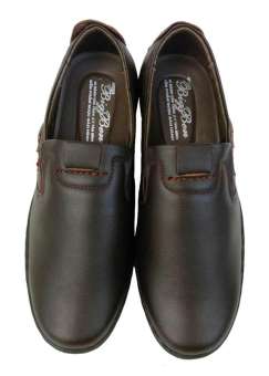 Giày Mọi Lười Nam BIGGBEN Da Bò Thật Cao Cấp GMB30