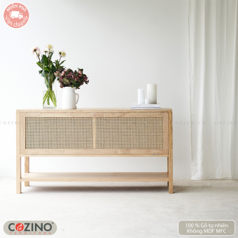Bàn console Rattan