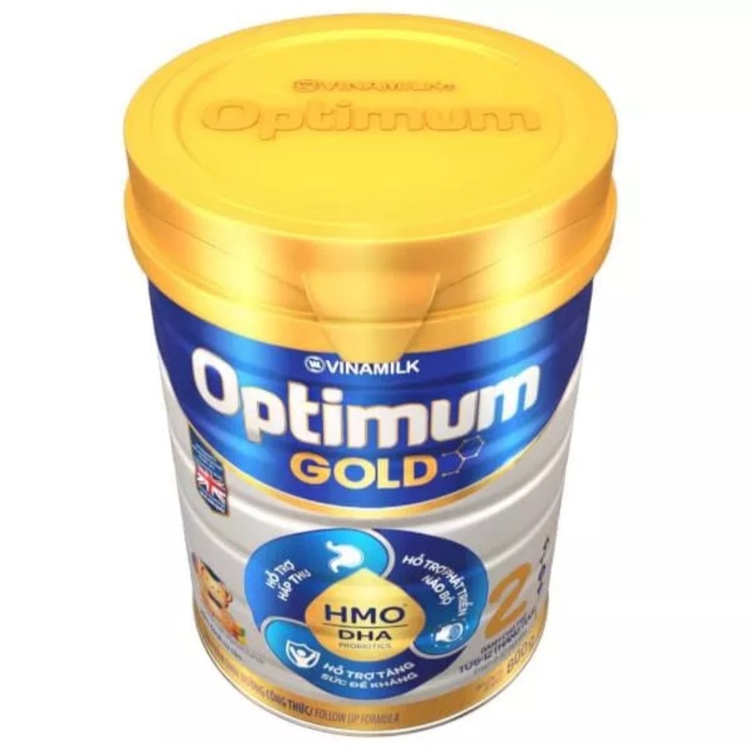 Sữa bột vinamilk optimum gold 2 lon 800g - optimum gold 2 800g