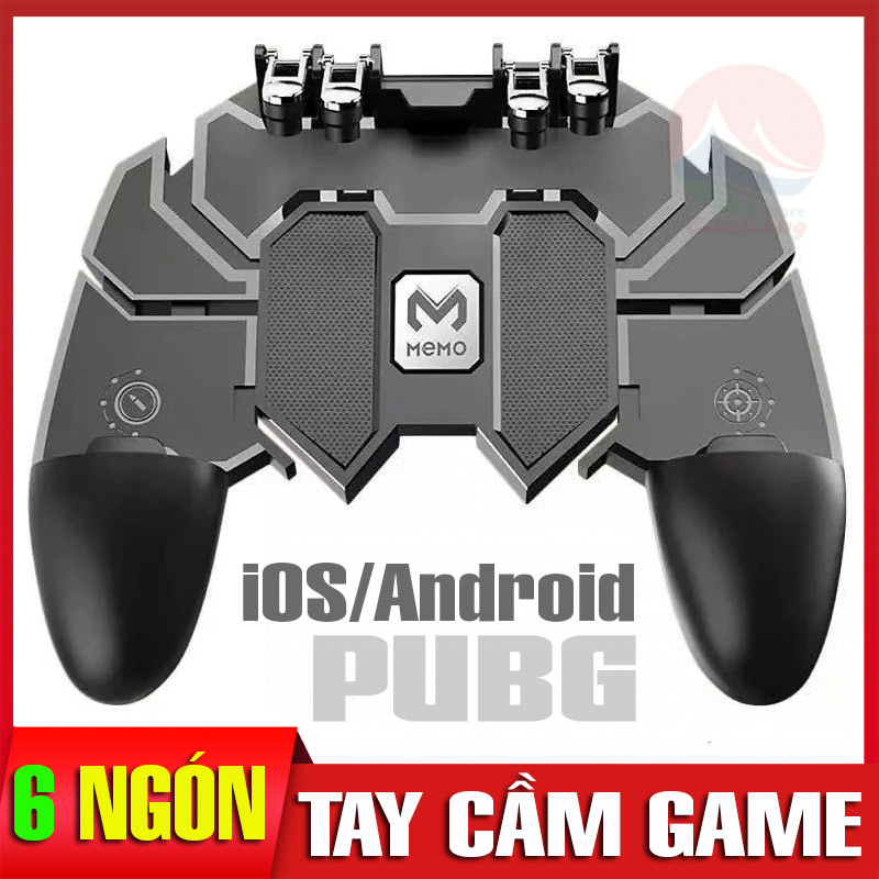 Tay Cầm Chơi Game PUBG FreeFire Bắn Gà Liên Liên Quân Kết 6 Ngón Giúp Bạn Chiến Thắng Dễ Dàng Chống Mồ Hôi Mát Máy CuuLongstore