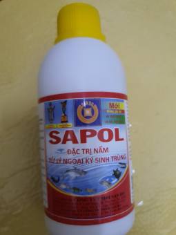 SaPol - Đặ.c t.rị nấm và ký sinh trùng chai 250ml