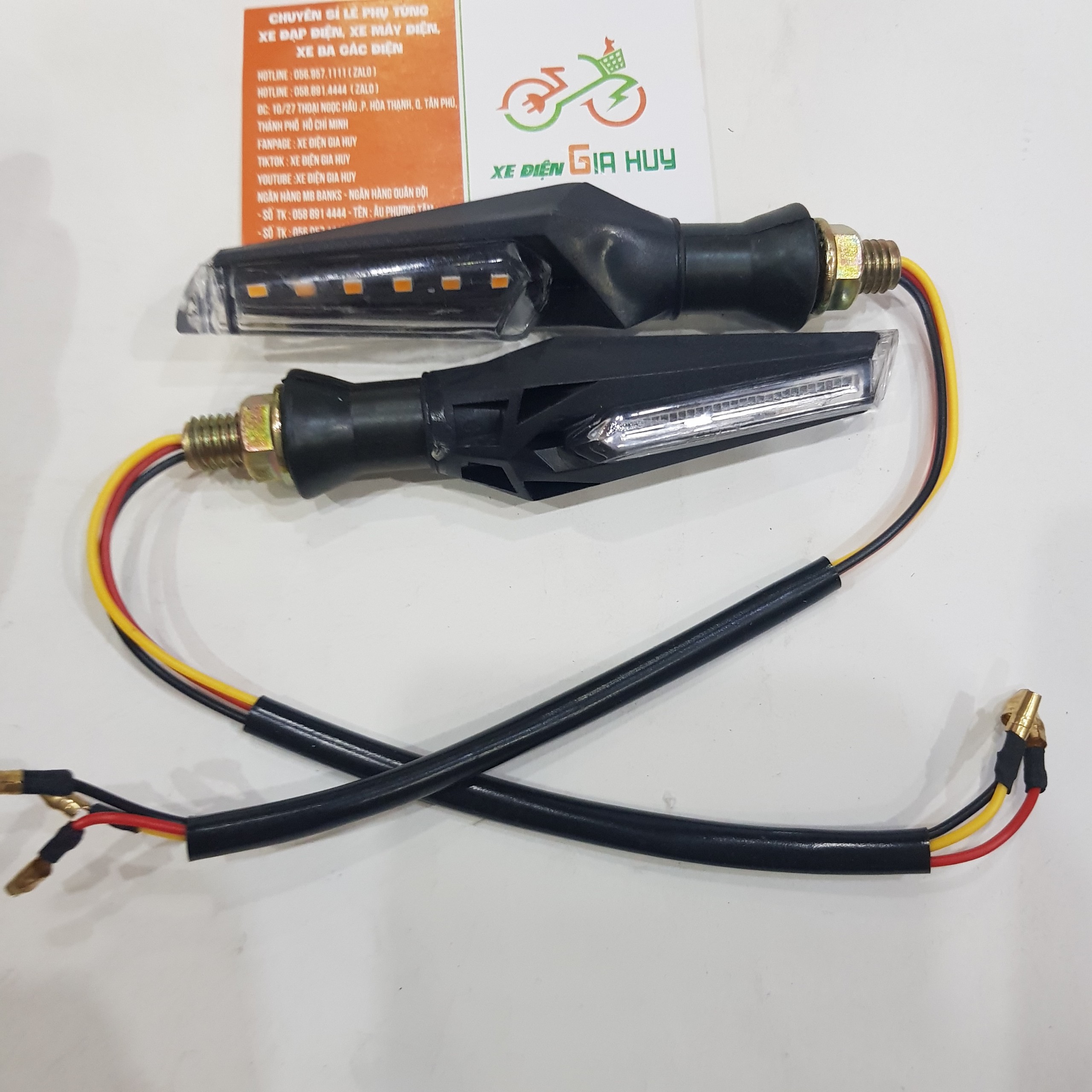 Đèn xi nhan cap a và 133m xe đạp điện xe điện gia huy