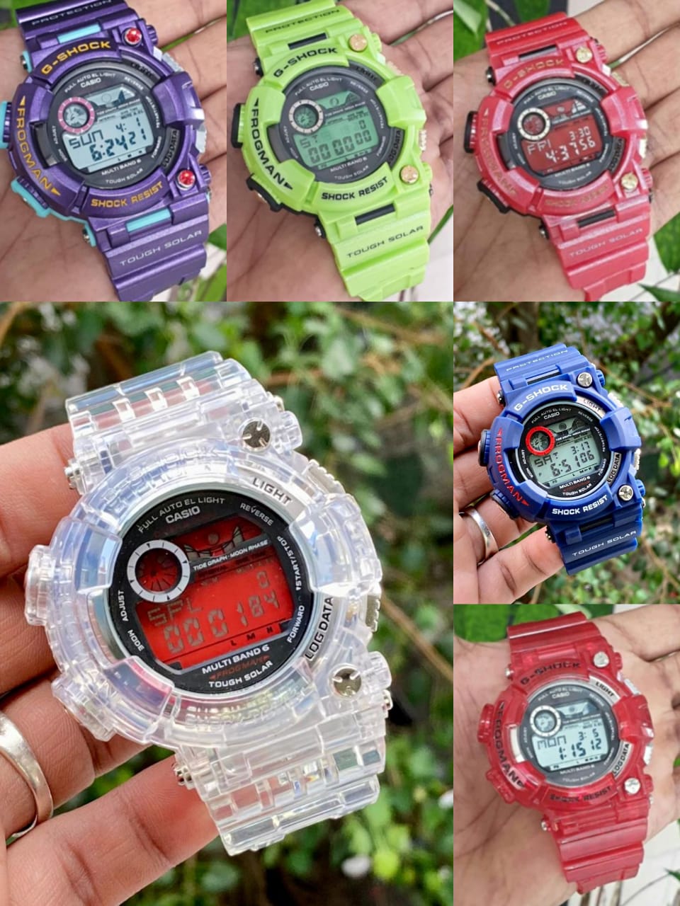 Gshock Frogman Rasta Jam Frogman Original Buy G Shock Frogman